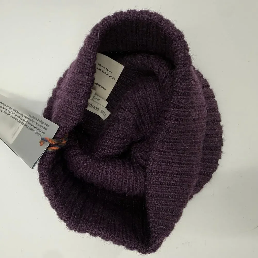 The Sunday Collective Beanie Hat One Size Toddler/Kids Unisex 100% Alpaca NWT